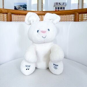 GUND Flora animated talking/moving plush bunny